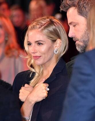 . 11 01 2017. London, United Kingdom. Sienna Miller, Ben Affleck attend Live By Night European film premiere. Premiere of Live By Night, an adaptation of Dennis Lehane s Prohibition era drama, about a Boston police captain s son and the many characters he comes across on a daily basis, at BFI Southbank, London.  xNilsxJorgensenx xi-Imagesx IIM-14158-0004