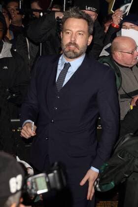 Live By Night European Premiere London.UK. Ben Affleck at the Live By Night European Premiere at the BFI Southbank, Belvedere Road,. 11th January 2017 LMK73-62675-120117 