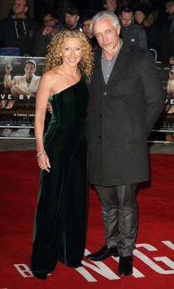 Live By Night European Premiere London.UK. Kelly Hoppen and John Gardiner at the Live By Night European Premiere at the BFI Southbank, Belvedere Road,. 11th January 2017 LMK73-62675-120117 