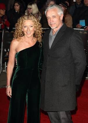 Live By Night European Premiere London.UK. Kelly Hoppen and John Gardiner at the Live By Night European Premiere at the BFI Southbank, Belvedere Road,. 11th January 2017 LMK73-62675-120117 