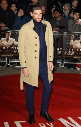 Live By Night European Premiere London.UK. Ryan Barrett at the Live By Night European Premiere at the BFI Southbank, Belvedere Road,. 11th January 2017 LMK73-62675-120117 