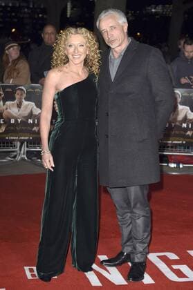 Kelly Hoppen mit Freund John Gardiner bei der Premiere des Kinofilms Live by Night im BFI South Bank. London, 11.01.2017 Kelly Hoppen, John Gardiner  Foto:xS.xVasx xFuturexImage