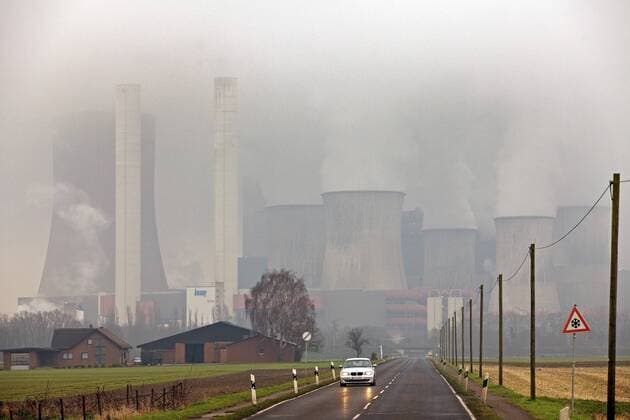 Kraftwerk Niederaussem, Deutschland, Nordrhein-Westfalen, Bergheim Niederaussem Power Station, Germany, North Rhine-Westphalia, Bergheim BLWS442881 Copyright: xblickwinkel S.xZiesex