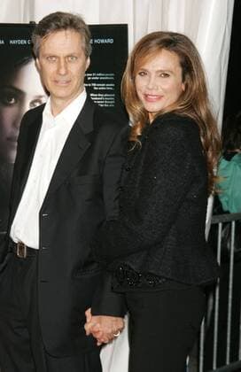 Nov 14, 2007 - New York, NY, USA -LASSE HALLSTROM and actress LENA OLIN at the arrivals of the New York premiere of Awake held at the Chelsea West Cinema. - ZUMAk03_ 20071114_nan_k03_025