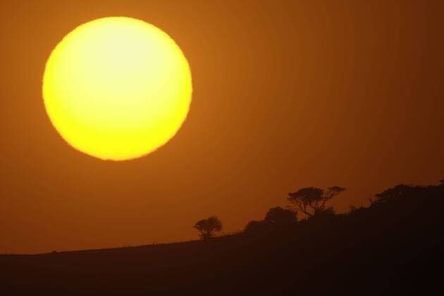 Nov 10, 2006; SOUTH AFRICA; Sunset the wilderness of South Africa. Mandatory  - ZUMAf48_ 20061110_mar_f48_032