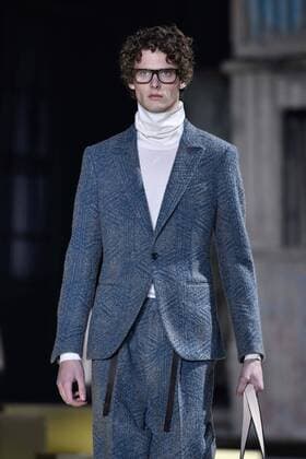 Milan Men s Fashion Week Fall Winter 2017 2018. Milano Moda Uomo, autunno inverno 2017 2018 . Ermenegildo Zegna Fashion Show. Pictured: model  Copyright: xRiccardoxGiordanoxSickix xIPAx