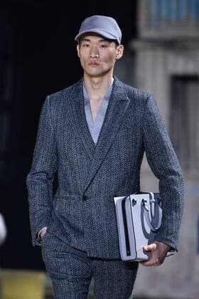 Milan Men s Fashion Week Fall Winter 2017 2018. Milano Moda Uomo, autunno inverno 2017 2018 . Ermenegildo Zegna Fashion Show. Pictured: model  Copyright: xRiccardoxGiordanoxSickix xIPAx