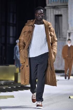 Milan Men s Fashion Week Fall Winter 2017 2018. Milano Moda Uomo, autunno inverno 2017 2018 . Ermenegildo Zegna Fashion Show. Pictured: model  Copyright: xRiccardoxGiordanoxSickix xIPAx