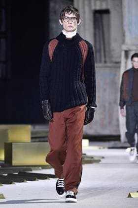Milan Men s Fashion Week Fall Winter 2017 2018. Milano Moda Uomo, autunno inverno 2017 2018 . Ermenegildo Zegna Fashion Show. Pictured: model  Copyright: xRiccardoxGiordanoxSickix xIPAx