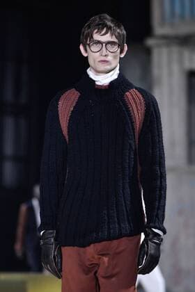 Milan Men s Fashion Week Fall Winter 2017 2018. Milano Moda Uomo, autunno inverno 2017 2018 . Ermenegildo Zegna Fashion Show. Pictured: model  Copyright: xRiccardoxGiordanoxSickix xIPAx