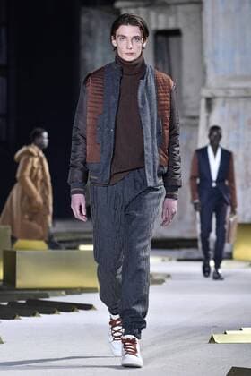 Milan Men s Fashion Week Fall Winter 2017 2018. Milano Moda Uomo, autunno inverno 2017 2018 . Ermenegildo Zegna Fashion Show. Pictured: model  Copyright: xRiccardoxGiordanoxSickix xIPAx