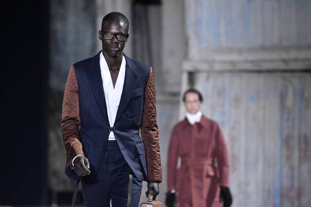 Milan Men s Fashion Week Fall Winter 2017 2018. Milano Moda Uomo, autunno inverno 2017 2018 . Ermenegildo Zegna Fashion Show. Pictured: model  Copyright: xRiccardoxGiordanoxSickix xIPAx