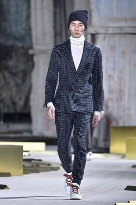 Milan Men s Fashion Week Fall Winter 2017 2018. Milano Moda Uomo, autunno inverno 2017 2018 . Ermenegildo Zegna Fashion Show. Pictured: model  Copyright: xRiccardoxGiordanoxSickix xIPAx