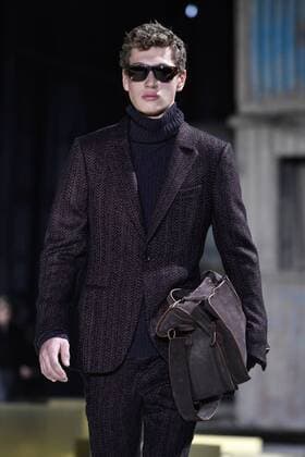 Milan Men s Fashion Week Fall Winter 2017 2018. Milano Moda Uomo, autunno inverno 2017 2018 . Ermenegildo Zegna Fashion Show. Pictured: model  Copyright: xRiccardoxGiordanoxSickix xIPAx