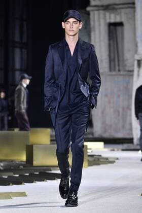 Milan Men s Fashion Week Fall Winter 2017 2018. Milano Moda Uomo, autunno inverno 2017 2018 . Ermenegildo Zegna Fashion Show. Pictured: model  Copyright: xRiccardoxGiordanoxSickix xIPAx
