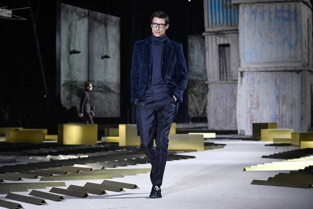Milan Men s Fashion Week Fall Winter 2017 2018. Milano Moda Uomo, autunno inverno 2017 2018 . Ermenegildo Zegna Fashion Show. Pictured: model  Copyright: xRiccardoxGiordanoxSickix xIPAx