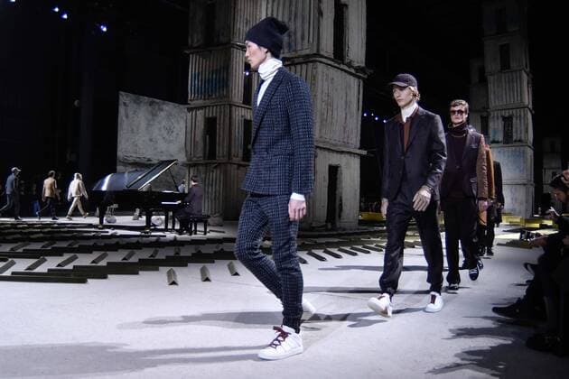 Milan Men s Fashion Week Fall Winter 2017 2018. Milano Moda Uomo, autunno inverno 2017 2018 . Ermenegildo Zegna Fashion Show. Pictured: model  Copyright: xRiccardoxGiordanoxSickix xIPAx