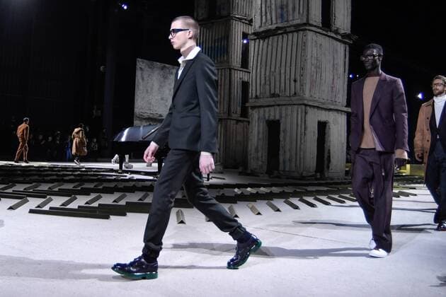 Milan Men s Fashion Week Fall Winter 2017 2018. Milano Moda Uomo, autunno inverno 2017 2018 . Ermenegildo Zegna Fashion Show. Pictured: model  Copyright: xRiccardoxGiordanoxSickix xIPAx
