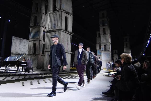 Milan Men s Fashion Week Fall Winter 2017 2018. Milano Moda Uomo, autunno inverno 2017 2018 . Ermenegildo Zegna Fashion Show. Pictured: model  Copyright: xRiccardoxGiordanoxSickix xIPAx