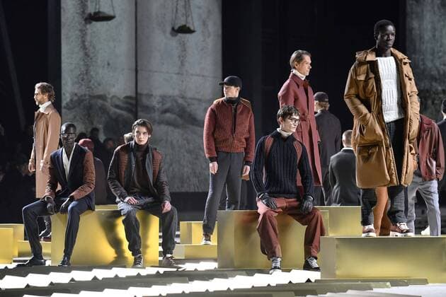 Milan Men s Fashion Week Fall Winter 2017 2018. Milano Moda Uomo, autunno inverno 2017 2018 . Ermenegildo Zegna Fashion Show. Pictured: model  Copyright: xRiccardoxGiordanoxSickix xIPAx