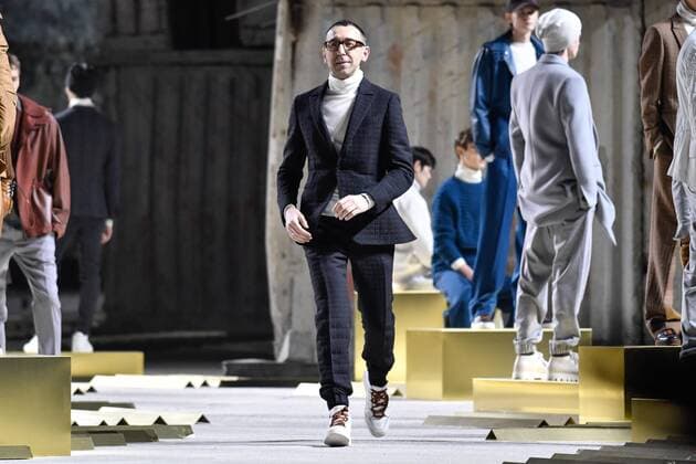 Milan Men s Fashion Week Fall Winter 2017 2018. Milano Moda Uomo, autunno inverno 2017 2018 . Ermenegildo Zegna Fashion Show. Pictured: model  Copyright: xRiccardoxGiordanoxSickix xIPAx