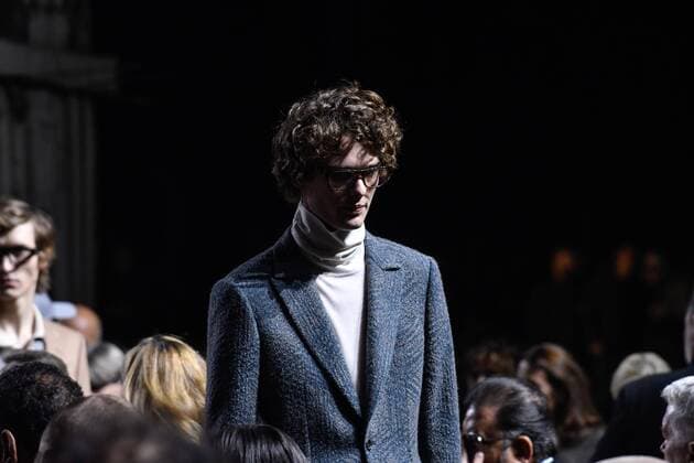 Milan Men s Fashion Week Fall Winter 2017 2018. Milano Moda Uomo, autunno inverno 2017 2018 . Ermenegildo Zegna Fashion Show. Pictured: model  Copyright: xRiccardoxGiordanoxSickix xIPAx