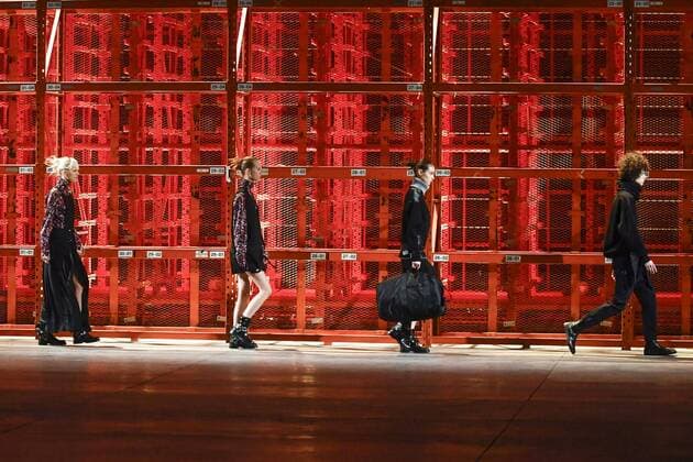 Milan Men s Fashion Week Fall Winter 2017 2018. Milano Moda Uomo, autunno inverno 2017 2018 . DIESEL BLACK GOLD Fashion Show. Pictured: model  Copyright: xRiccardoxGiordanoxSickix xIPAx
