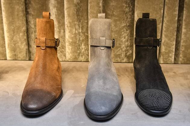 Milan Men s Fashion Week Fall Winter 2017 2018. Milano Moda Uomo, autunno inverno 2017 2018 . Jimmy Choo presentation Pictured: Shoe  Copyright: xRiccardoxGiordanoxSickix xIPAx