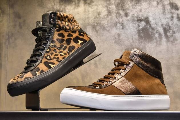 Milan Men s Fashion Week Fall Winter 2017 2018. Milano Moda Uomo, autunno inverno 2017 2018 . Jimmy Choo presentation Pictured: Shoe  Copyright: xRiccardoxGiordanoxSickix xIPAx