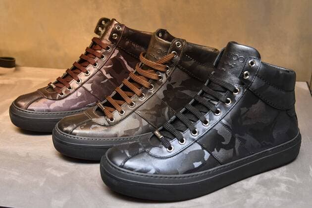 Milan Men s Fashion Week Fall Winter 2017 2018. Milano Moda Uomo, autunno inverno 2017 2018 . Jimmy Choo presentation Pictured: Shoe  Copyright: xRiccardoxGiordanoxSickix xIPAx
