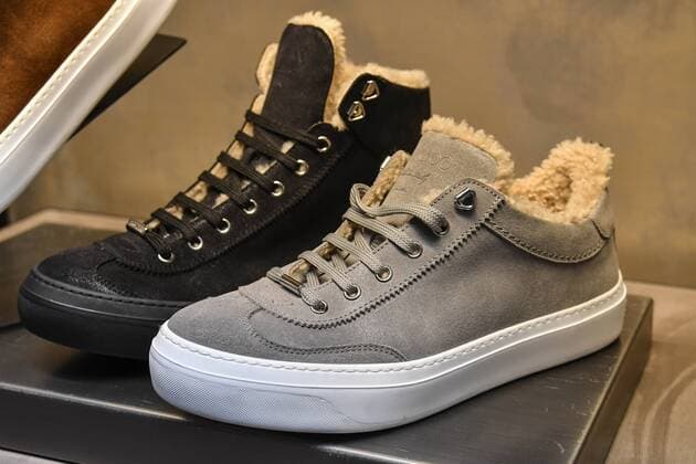 Milan Men s Fashion Week Fall Winter 2017 2018. Milano Moda Uomo, autunno inverno 2017 2018 . Jimmy Choo presentation Pictured: Shoe  Copyright: xRiccardoxGiordanoxSickix xIPAx