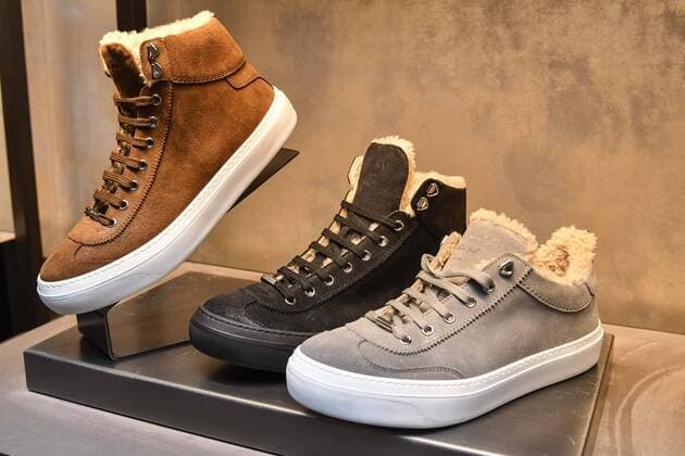 Milan Men s Fashion Week Fall Winter 2017 2018. Milano Moda Uomo, autunno inverno 2017 2018 . Jimmy Choo presentation Pictured: Shoe  Copyright: xRiccardoxGiordanoxSickix xIPAx