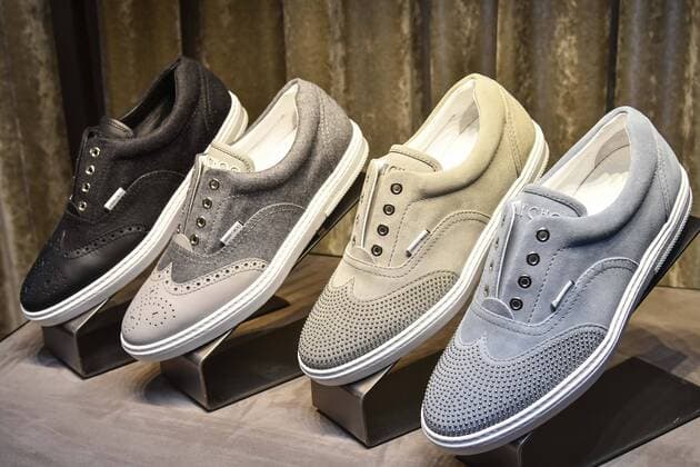 Milan Men s Fashion Week Fall Winter 2017 2018. Milano Moda Uomo, autunno inverno 2017 2018 . Jimmy Choo presentation Pictured: Shoe  Copyright: xRiccardoxGiordanoxSickix xIPAx