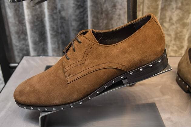 Milan Men s Fashion Week Fall Winter 2017 2018. Milano Moda Uomo, autunno inverno 2017 2018 . Jimmy Choo presentation Pictured: Shoe  Copyright: xRiccardoxGiordanoxSickix xIPAx