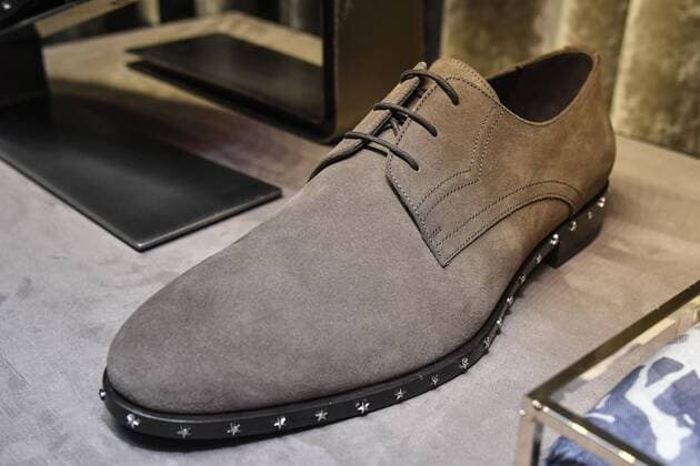 Milan Men s Fashion Week Fall Winter 2017 2018. Milano Moda Uomo, autunno inverno 2017 2018 . Jimmy Choo presentation Pictured: Shoe  Copyright: xRiccardoxGiordanoxSickix xIPAx