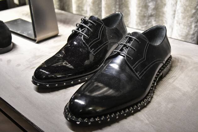Milan Men s Fashion Week Fall Winter 2017 2018. Milano Moda Uomo, autunno inverno 2017 2018 . Jimmy Choo presentation Pictured: Shoe  Copyright: xRiccardoxGiordanoxSickix xIPAx
