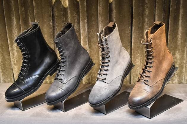 Milan Men s Fashion Week Fall Winter 2017 2018. Milano Moda Uomo, autunno inverno 2017 2018 . Jimmy Choo presentation Pictured: Shoe  Copyright: xRiccardoxGiordanoxSickix xIPAx
