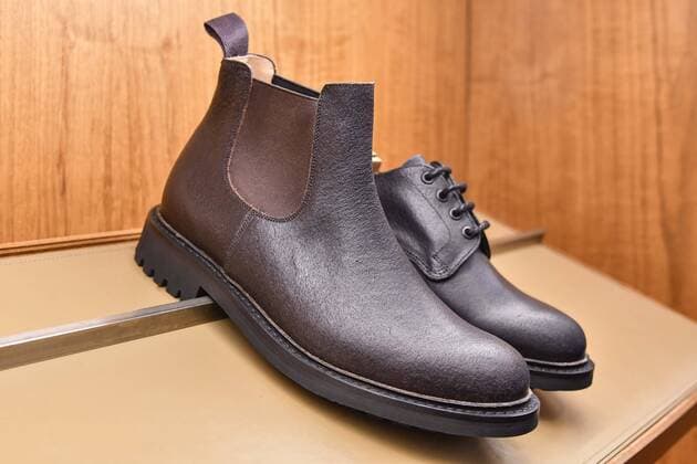Milan Men s Fashion Week Fall Winter 2017 2018. Milano Moda Uomo, autunno inverno 2017 2018 . Church s presentation Pictured: Shoe  Copyright: xRiccardoxGiordanoxSickix xIPAx