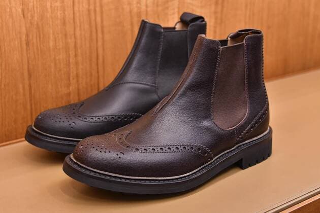 Milan Men s Fashion Week Fall Winter 2017 2018. Milano Moda Uomo, autunno inverno 2017 2018 . Church s presentation Pictured: Shoe  Copyright: xRiccardoxGiordanoxSickix xIPAx