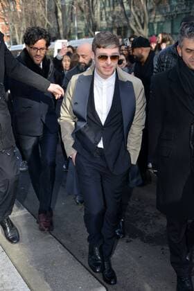 Milan arrival guests Emporio Armani fashion show. Milan Men s Fashion Week Fall Winter 2017 18. Pictured: Richard Madden  Copyright: xSimonexComix xIPAx