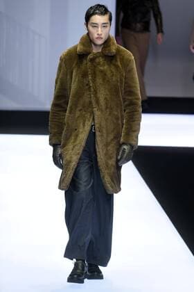 Milan Men s Fashion Week Fall Winter 2017 18 - Emporio Armani Fashion Show  Copyright: xSimonaxChiocciax xIPAx