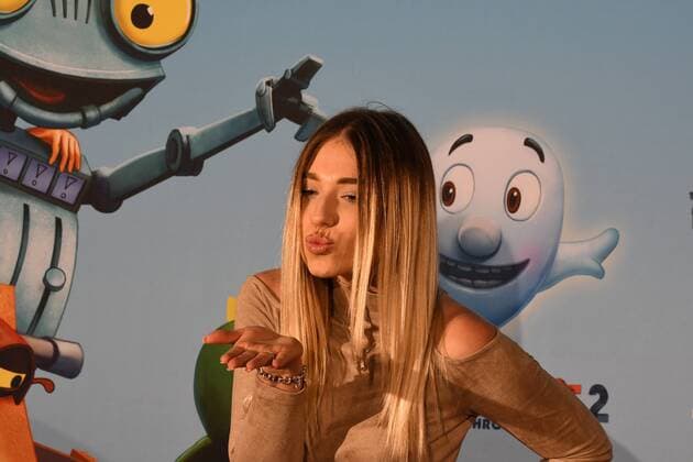 Die Sprecherin und Youtube Star Bianca Bibi Heinicke am 14.01.2017 bei der Premiere des Films Ritter Rost 2 - Das Schrottkomplott in den Kölner Cinedom.