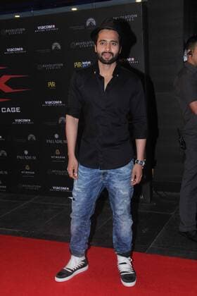 MUMBAI, INDIA - JANUARY 12: Bollywood actor Jackky Bhagnani at the red carpet of premier of xXx: Return of Xander Cage movie, on January 12, 2017 in Mumbai, India. xXx: Return of Xander Cage is a 2017 American action film directed by D. J. Caruso and written by F. Scott Frazier. It stars Vin Diesel, Donnie Yen, Deepika Padukone, Kris Wu, Ruby Rose, Tony Jaa, Nina Dobrev, Toni Collette and Samuel L. Jackson. It is the third film in the xXx franchise and a sequel to both xXx (2002) and xXx: State of the Union (2005). (Photo by Pramod Thakur Hindustan Times ) Premier Of xXx: Return of Xander Cage Movie Held In Mumbai