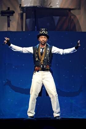 DJ Bobo MYSTORIAL . Sänger DJ Bobo ( bürgl. Peter Rene Baumann ) während der Weltpremiere seiner Show MYSTORIAL am 13.01.2017 im Europapark Rust.