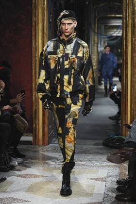 Milan Men s Fashion Week Fall Winter 2017 2018. Milano Moda Uomo, autunno inverno 2017 2018 . Moschino fashionshow Pictured: model  Copyright: xSickix xIPAx