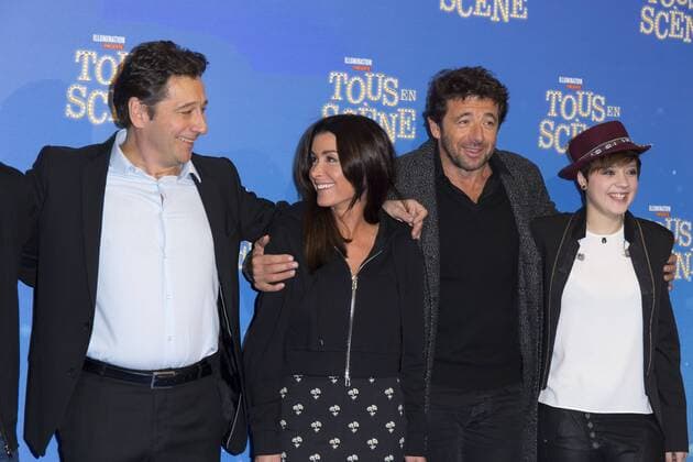 Tous En Scene Filmpremiere in Paris Laurent Gerra - Jenifer Bartoli - Patrick Bruel - Elodie Martelet CELEBRITES : Avant Premiere du film Tous en scene - Paris - 14 01 2017 StephenCaillet Panoramic 