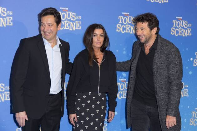 Tous En Scene Filmpremiere in Paris Laurent Gerra - Jenifer Bartoli - Patrick Bruel CELEBRITES : Avant Premiere du film Tous en scene - Paris - 14 01 2017 StephenCaillet Panoramic 