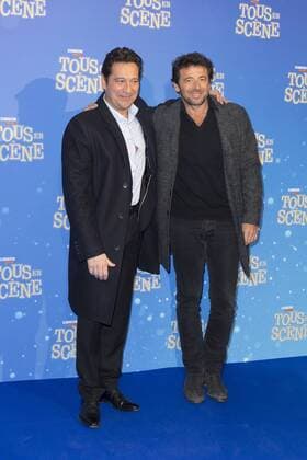 Tous En Scene Filmpremiere in Paris Laurent Gerra - Patrick Bruel CELEBRITES : Avant Premiere du film Tous en scene - Paris - 14 01 2017 StephenCaillet Panoramic 