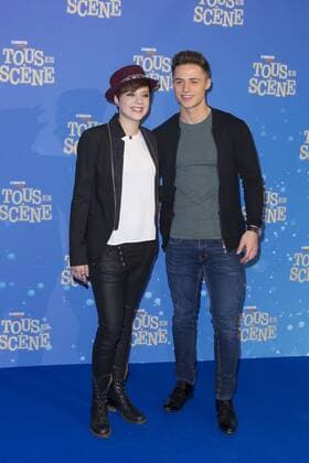 Tous En Scene Filmpremiere in Paris Elodie Martelet - Sacha Perez CELEBRITES : Avant Premiere du film Tous en scene - Paris - 14 01 2017 StephenCaillet Panoramic 