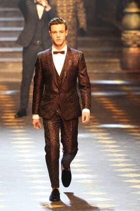 Milan Men s Fashion Week Fall Winter 2017 2018. Milano Moda Uomo, autunno inverno 2017 2018 . D&G fashionshow Pictured: Cameron Dallas  Copyright: xSickix xIPAx
